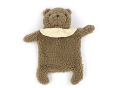 Lil Atelier tiger's eye sherpa bear cuddle cloth